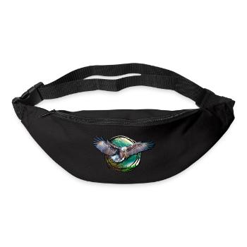Adler Eagle Adventure nature forest wilderness mountains lake - Bum bag - black - Front