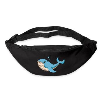 whale - Bum bag - black - Front