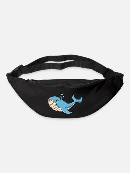 Wal - Gürteltasche - Schwarz
