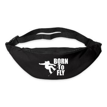 Snowboard Snowboarder - Gürteltasche - Schwarz - Vorne