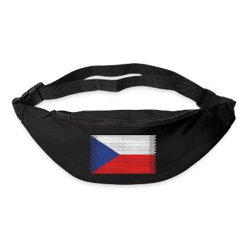 heart czech czech prague czech praha - Bum bag - black - Front