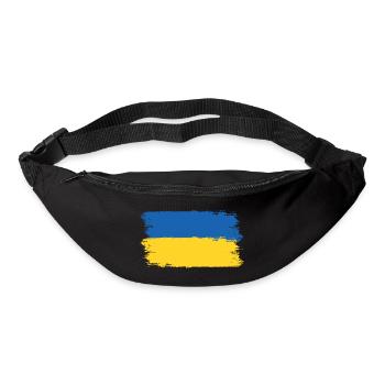 Ukraine -Bete für die Ukraine - Viva Ukraine - Gürteltasche - Schwarz - Vorne