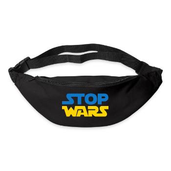 Stop Wars - Gürteltasche - Schwarz - Vorne