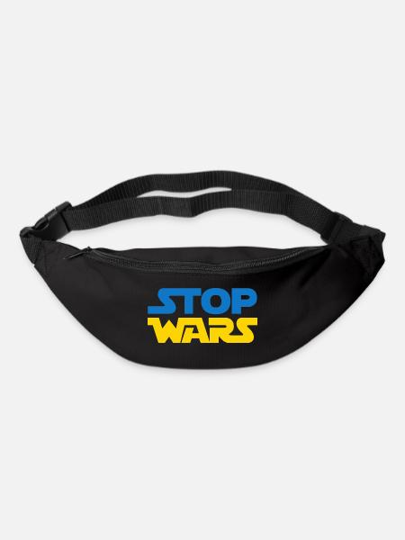 Stop Wars - Gürteltasche - Schwarz