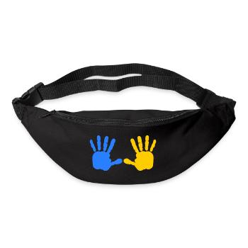 Ukraine - Sac banane - noir - Devant