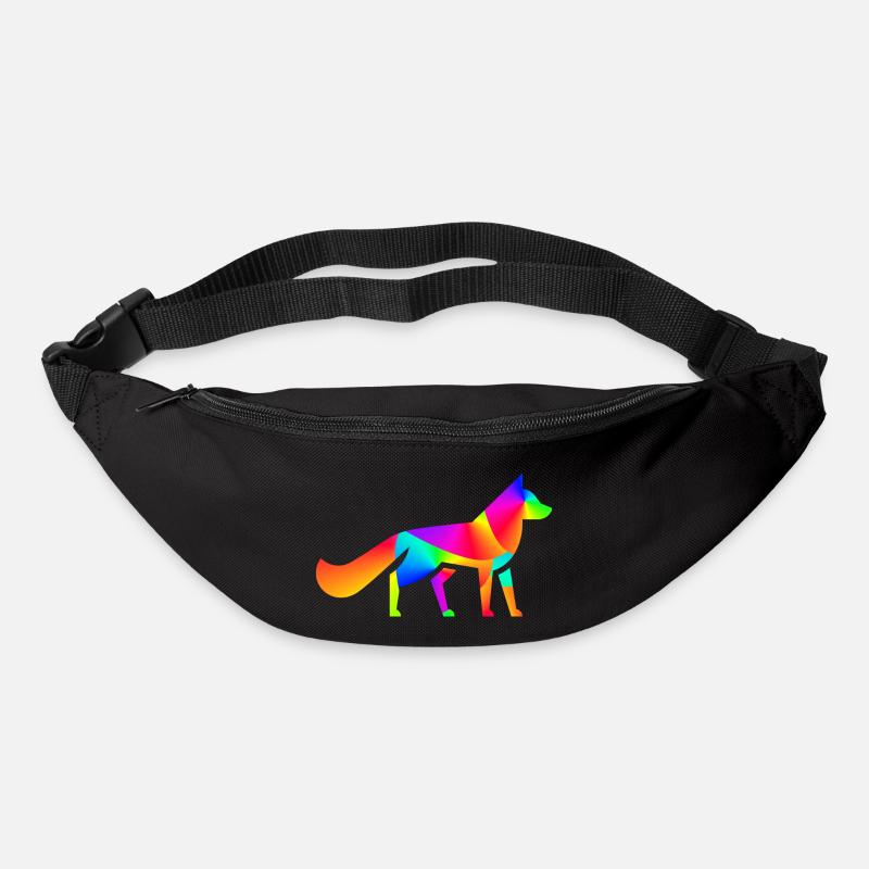Gradient Fox - Bum bag - black