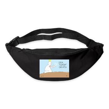 Den Moment greifen. - Gürteltasche - Schwarz - Vorne