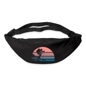 Jour de poudré - Sac banane - noir - Devant