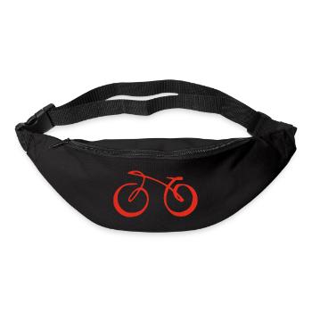 Red Minimalist Bike - Bum bag - black - Front