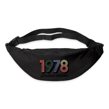 Vintage 1978 limited edition - Bum bag - black - Front