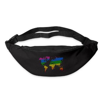 Le monde de la fierté - Sac banane - noir - Devant