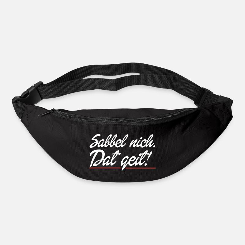 Dat geit - Gürteltasche - Schwarz