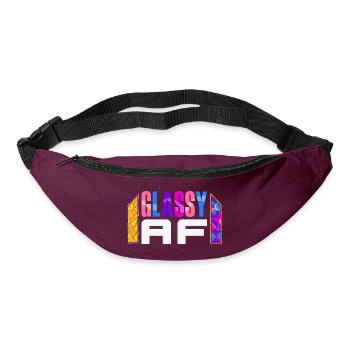 Stained Glass Art Stained Glass Artist - Bum bag - burgundy - Front