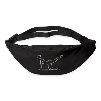 SOUL CONTOUR - Vyaghrasana - Bum bag - black - Front