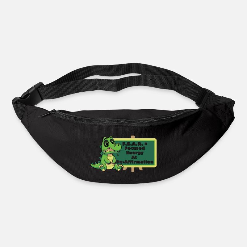 Crock : PEUR = Énergie Concentrée à la Réaffirmation - Sac banane - noir