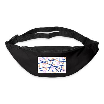 das verworrrene Leben  - Gürteltasche - Schwarz - Vorne