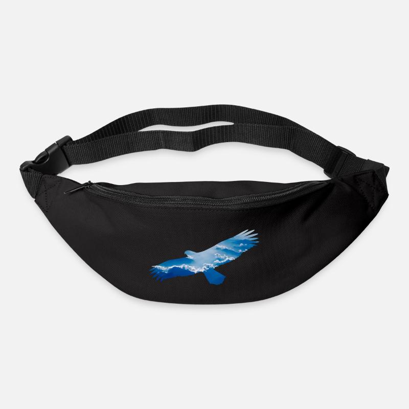 aigle - Sac banane - noir