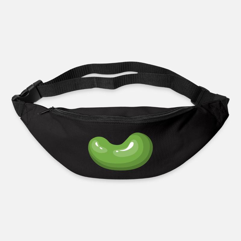 kidney beans bohnen veggie gemuese vegetables18 - Gürteltasche - Schwarz