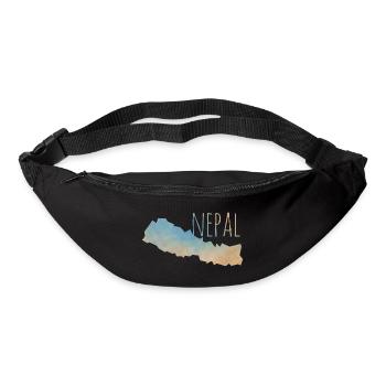 Nepal - Gürteltasche - Schwarz - Vorne