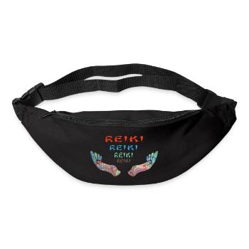 reiki reiki reiki e 72 - Gürteltasche - Schwarz - Vorne
