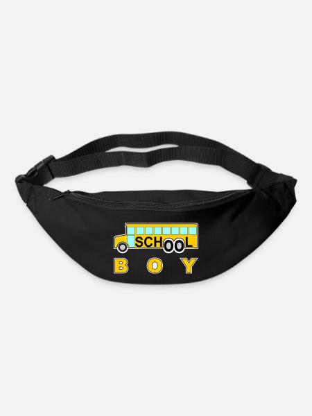 school school boy school school bus #school% school - Bum bag - black