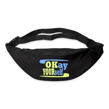 Okay Yourself 2 - Bum bag - black - Front