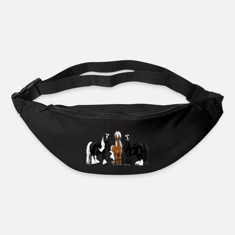 Beste Friends - Gürteltasche - Schwarz