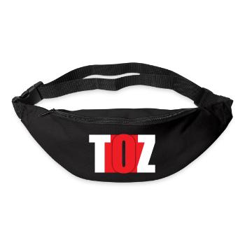 Toz 003 001 - Sac banane - noir - Devant