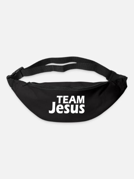 Team jesus - Gürteltasche - Schwarz
