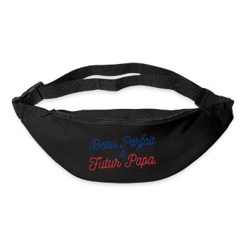 Cadeau original pour Futur Papa - Sac banane - noir - Devant