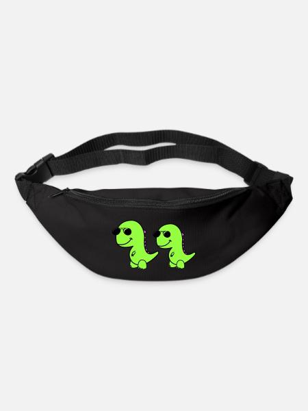 Cool Dinos - Sac banane - noir