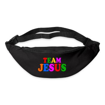 Team jesus lgbt - Bum bag - black - Front