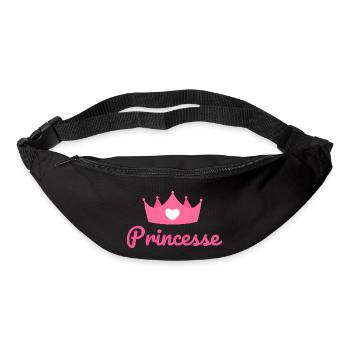 Princesse - Sac banane - noir - Devant