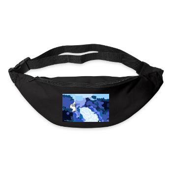 Im Frieden sein - Gürteltasche - Schwarz - Vorne