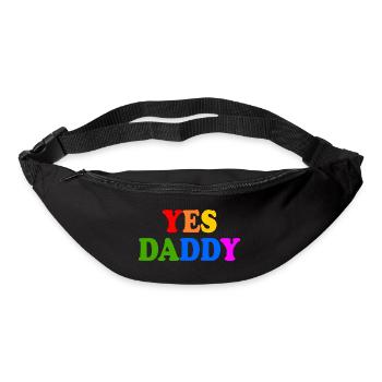 Yes daddy - Bum bag - black - Front