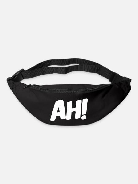 AH! - Sac banane - noir