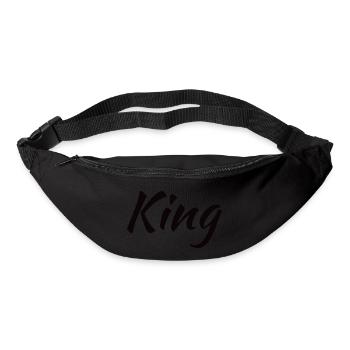 König - Gürteltasche - Schwarz - Vorne