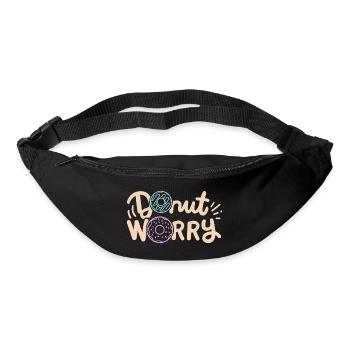 Donut inspirierender Donut - Gürteltasche - Schwarz - Vorne