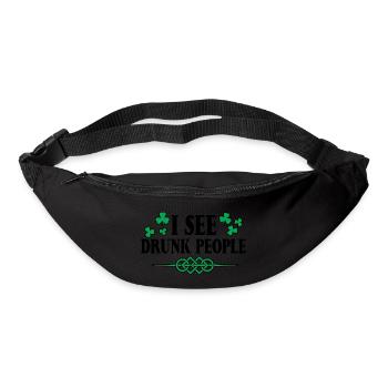 I See Drunk People 4 - Bum bag - black - Front