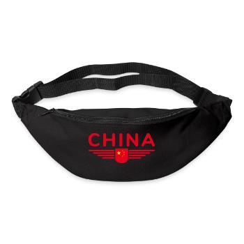 I Love China, Design T-Shirt Outfit - Bum bag - black - Front