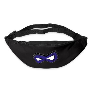 Masque Bleu Intense - Sac banane - noir - Devant