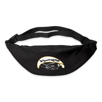 Kiter actif avec trajectoire dynamique - Sac banane - noir - Devant