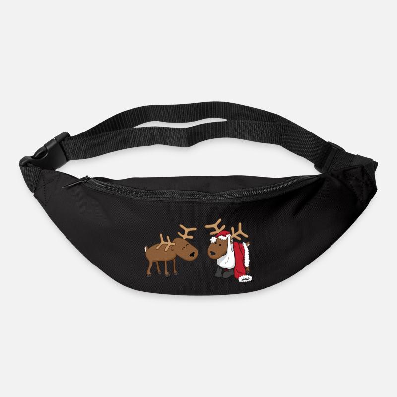 reindeer fun - Bum bag - black