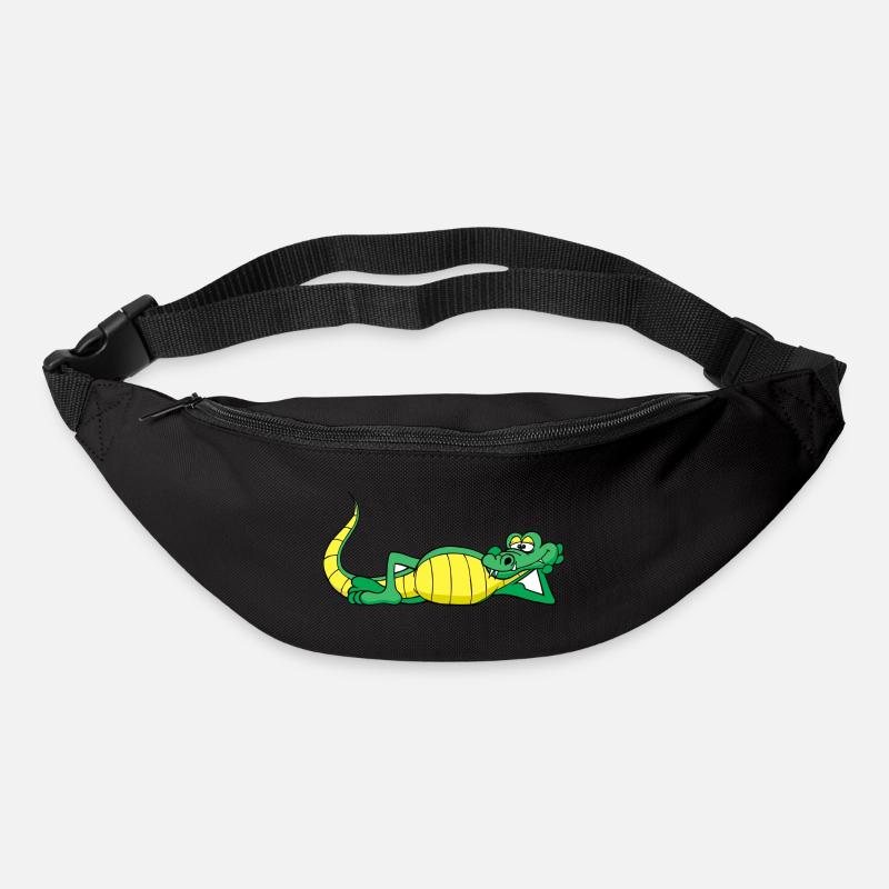 Cool crocodile - Bum bag - black