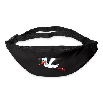 stork27 - Gürteltasche - Schwarz - Vorne