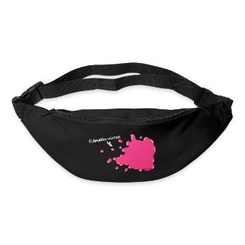 Flamingokotze - Gürteltasche - Schwarz - Vorne
