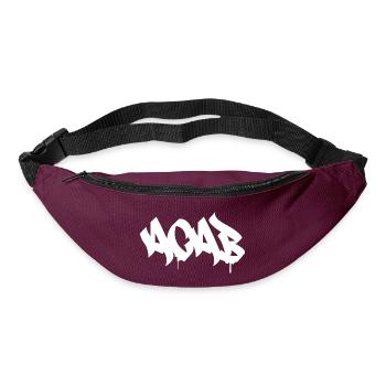 ACAB - Graffit - Tag - Gürteltasche - Burgunderrot - Vorne
