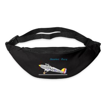 HAWKER FURY - Sac banane - noir - Devant