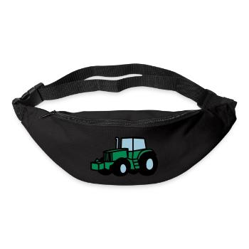 Traktor - Gürteltasche - Schwarz - Vorne