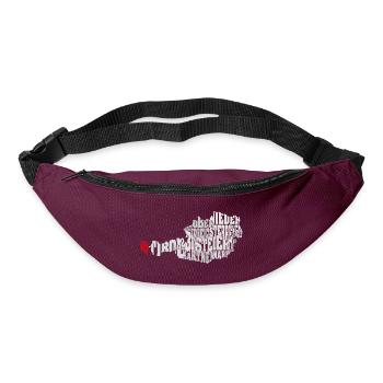 Vorarlberg Austria - Bum bag - burgundy - Front